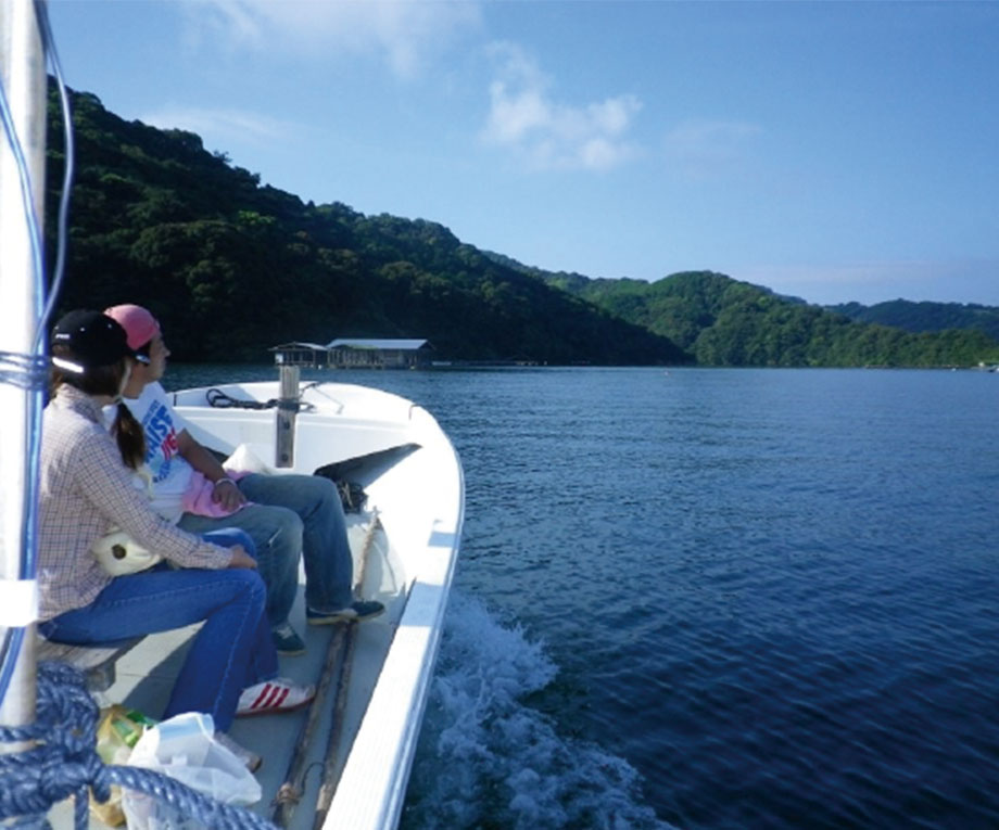 釣場への渡船